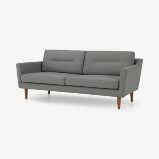 An Image of Walker 3 Seater Sofa, Mountain Grey
