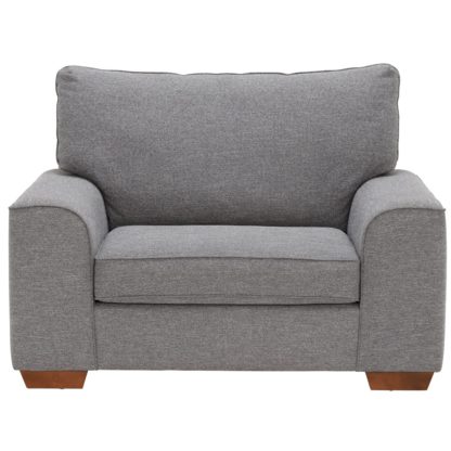 An Image of Findlay Snuggle Chair, Karina Charcoal