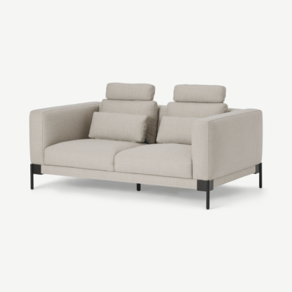 An Image of Daxton 2 Seater Sofa, Oat Weave