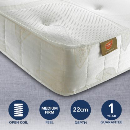 An Image of Matrah Reflex Plus Coil Mattress White