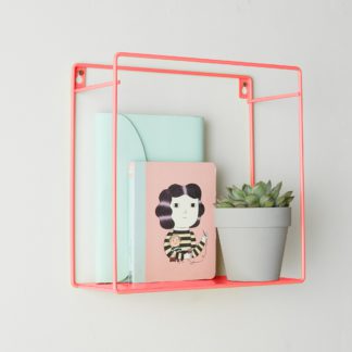 An Image of Square Shelf Unicorn Pink Pink