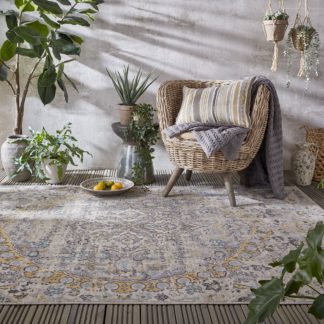 An Image of Louisa Indoor Outdoor Rug MultiColoured