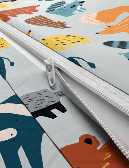 An Image of M&S Cotton Rich Woodland Animal Bedding Set