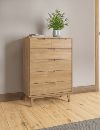 An Image of M&S Nord 6 Drawer Chest