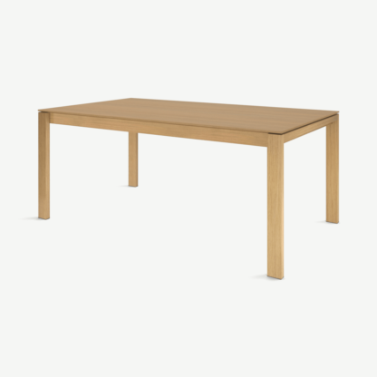 An Image of Corinna 8 Seat Dining Table, Oak