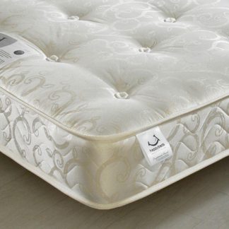 An Image of Compact Gold Tufted Orthopaedic Mattress - 3ft Single (90 x 190 cm)