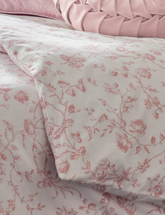 An Image of M&S Laura Ashley Pure Cotton Percale Aria Bedding Set
