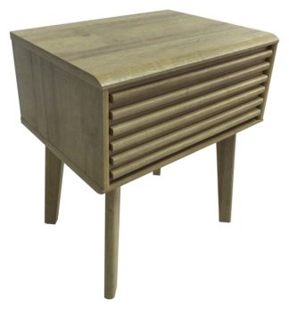 An Image of Copen 1 Drawer Side Table - Oak