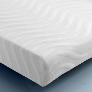 An Image of Ocean Wave Memory and Reflex Foam Orthopaedic Mattress - 2ft6 Small Single (75 x 190 cm)