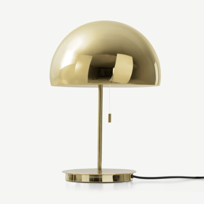 An Image of Collet Dome Table Lamp, Brass