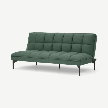 An Image of Hallie Click Clack Sofa Bed, Bay Green