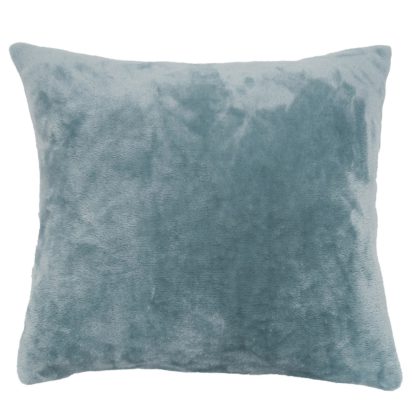 An Image of Super Soft Cushion - 43x43cm - Vapour