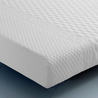 An Image of Deluxe Memory Spring Rolled Mattress - 4ft Small Double (120 x 190 cm)