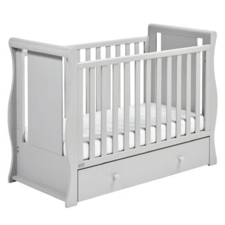 An Image of Nebraska Cot2Bed - Grey