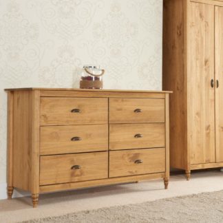 An Image of Pembroke Pine 6 Drawer Chest