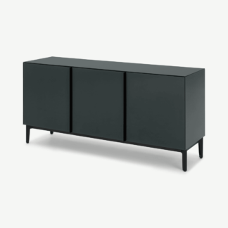 An Image of Silas Sideboard, Midnight Grey Glass