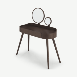 An Image of Odie Dressing Table, Dark Stain Oak
