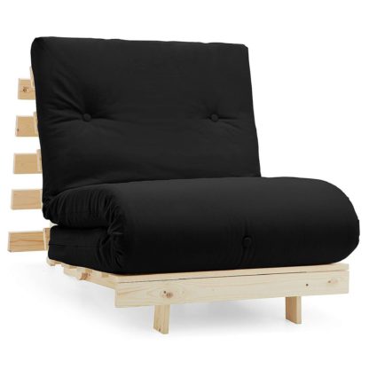 An Image of Mito Single Futon Navy