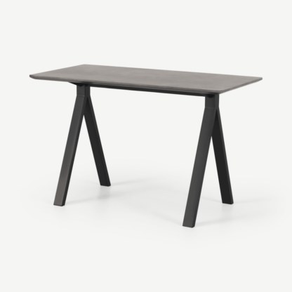 An Image of Sora Console Desk, Concrete