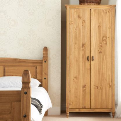 An Image of Pembroke Pine 2 Door Wardrobe