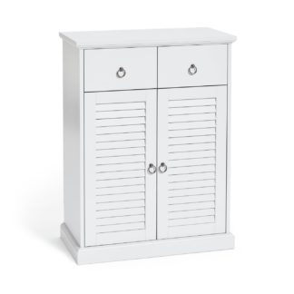 An Image of Argos Home Le Marais 2 Door Double Unit Cabinet - White