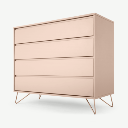An Image of Elona Chest Of Drawers, Pink and Copper