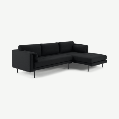 3541b4636306d4bd9465dcb6e278436ad54577f8545fc9cb0e7e8697bc08b448-1.png An Image of Harlow Right Hand Facing Chaise End Sofa, Elite Slate