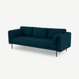 An Image of Harlow 3 Seater Sofa, Elite Teal