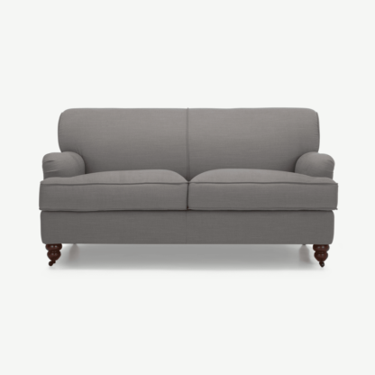 An Image of Orson 2 Seater Sofa, Graphite Grey