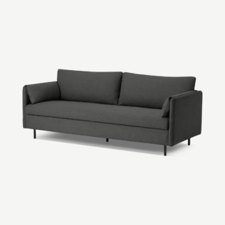An Image of Hitomi Platform Sofa Bed, Graphite Weave
