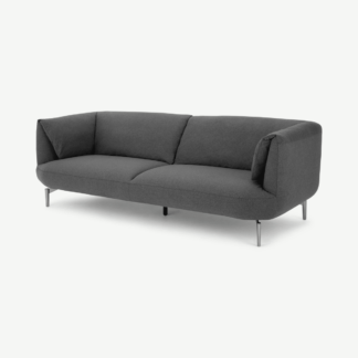 An Image of Inka 3 Seater Sofa, Marl Grey