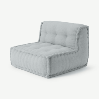 An Image of Sully Modular Floor Cushion, Glacier Grey