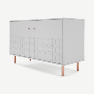 An Image of Hedra Sideboard, Copper and Grey