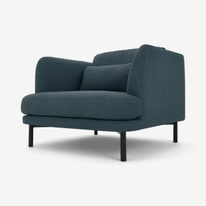 An Image of Herman Armchair, Aegean Blue