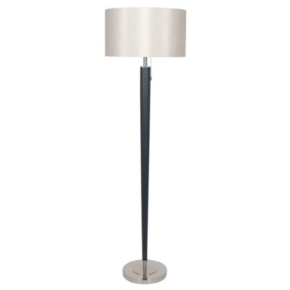 An Image of Sleek Black Floor Lamp