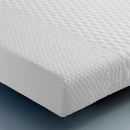 An Image of Cool Wave Memory and Reflex Foam Orthopaedic Mattress - 4ft6 Double (135 x 190 cm)