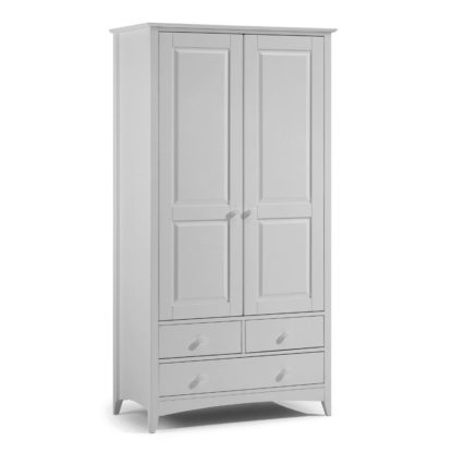 3d8fe72e14002e8410228d1c00056555ba88e3d4aa6560f2edcb88fb46ef6161.jpg An Image of Cameo Grey Combination Wardrobe