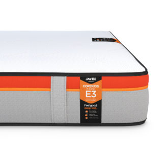 An Image of Jay-Be CoreKids E3 IR-Energy 1600 Micro Pocket Spring Mattress - 3ft Single (90 x 190 cm)