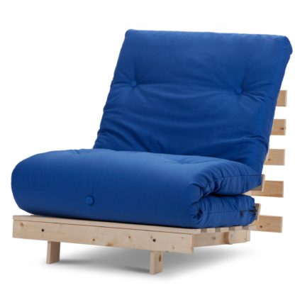 An Image of Mito Single Futon Navy