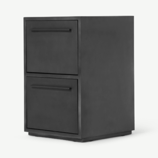 An Image of Asmara Office Storage Cabinet, Gunmetal