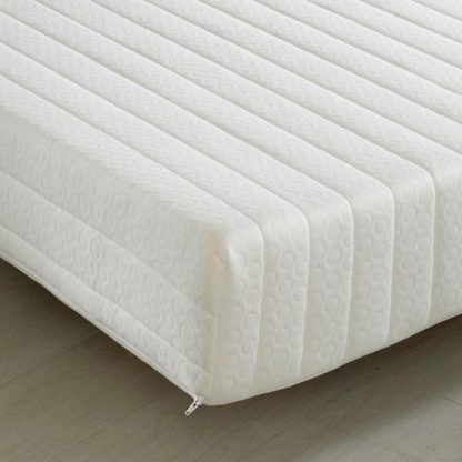 An Image of Touch 3-Zone Memory Foam Orthopaedic Rolled Mattress - 4ft6 Double (135 x 190 cm)