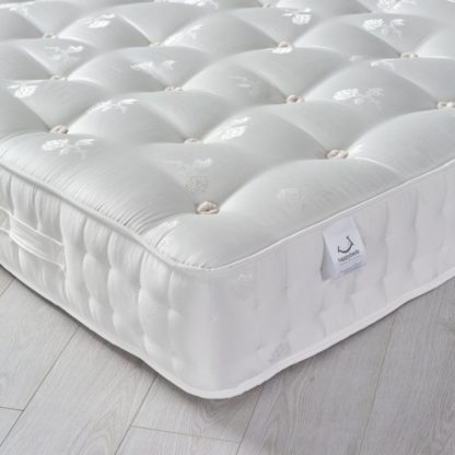 An Image of Signature Platinum 2000 Pocket Sprung Orthopaedic Natural Fillings Mattress - 3ft Single (90 x 190 cm)