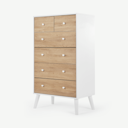 An Image of Larsen Tallboy, Oak & White