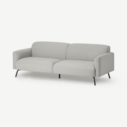 An Image of Toula 3 Seater Sofa, Hail Grey
