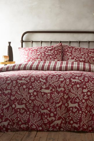 An Image of Scandi Woodland Double Duvet Set