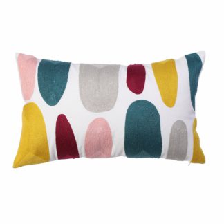 An Image of House Beautiful Abstract Domes Cushion - 30x50cm