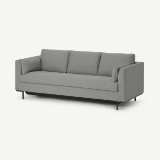 An Image of Harlow 3 Seater Sofa Bed, Mountain Grey