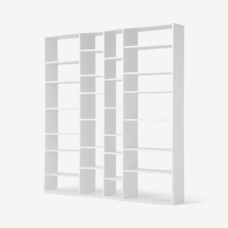 An Image of Ayan Extra Wide Shelving, White