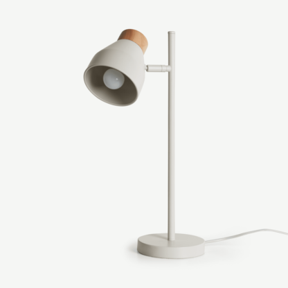 An Image of Albert Table Light, Muted Grey