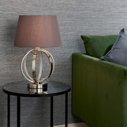 An Image of Vogue Ritz Table Lamp Base Nickel